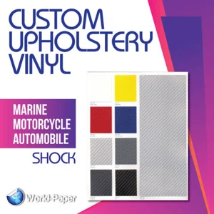 Shock Horse Power Fiber Vinyl for Marine, Automotive Vehicle Upholstery the Yard - Picture 1 of 1