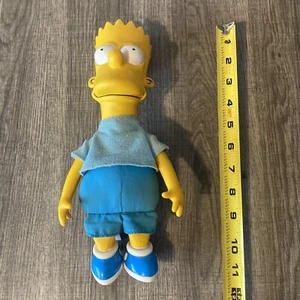 1990 Bart Simpson Plush Plastic Doll Matt Groening Dan Dee Vintage The Simpsons - Picture 1 of 13