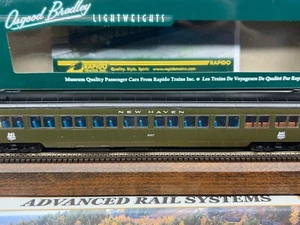 NEW HAVEN OSGOOD BRADLEY " MUSEUM " SMOKER COACH w/INTERIOR & LED HO Scale NEW - Picture 1 of 17