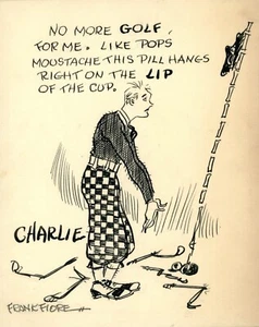 Frank Fiore (Flore?) Signed Sketch - Picture 1 of 2
