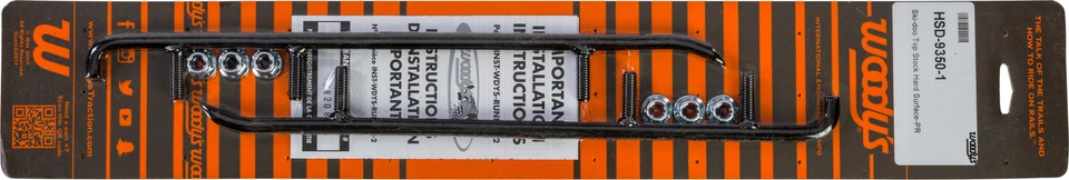 WOODYS 1994-1996 VMax 600 LE Yamaha HARD WELD RUNNERS POL/ S-D BLOW MOLDED SKIS - Image 1 of 1