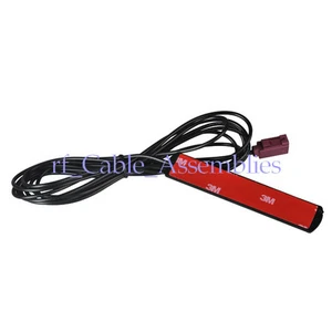 2dbi 315MHz GSM/UMTS/HSPA/CDMA Antenne mit Fakra ""D"" Buchse Stecker 3M - Bild 1 von 4