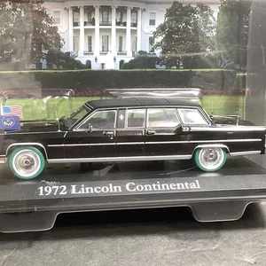 Greenlight Chase 1972 Lincoln Continental Presidential Limo Ronald Regan. Rare. - Picture 1 of 11