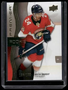 2023-24 Upper Deck Premier #143 Justin Sourdif Bronze #/199 - Picture 1 of 2