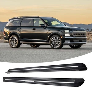 2Pcs Pedal Side Step Running Board Nerf Bar Fits For Hyundai Palisade LX3 2026 - Picture 1 of 11