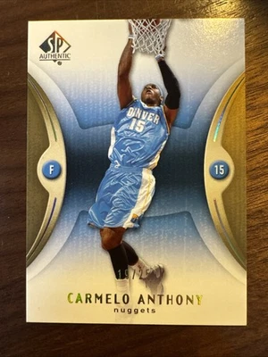 2006-07 SP Authentic Carmelo Anthony #19 /25 - Image 1 of 2