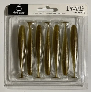 "6th Sense Divine Swimbaits 3,2"" Shad Scream plásticos suaves pesca lubina Walleye" - Imagen 1 de 2