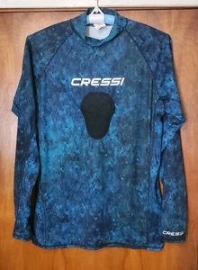 Cressi Hunter Rash Guard Erwachsene 2XL Blau Langarm - Bild 1 von 9