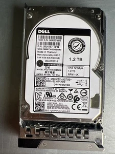 Dell 1.2TB SAS 12Gbps 10K 2.5” Hard Disk Drive 0KV02 0B34157 HUC101812CSS200 - Picture 1 of 1