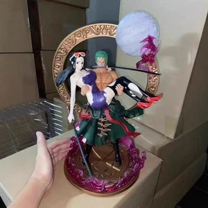 Action Figure One Piece Roronoa Zoro E Nico Robin 40cm Status Da Collezione - Foto 1 di 4
