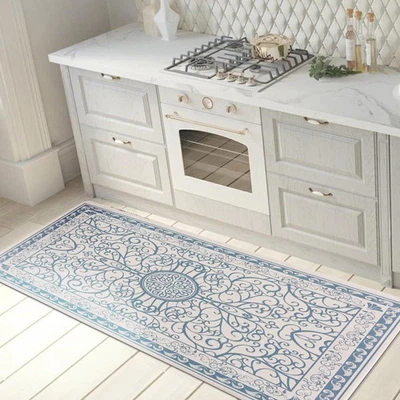 Rugshop Kitchen Floor Mats Traditional Bohemian Anti-Fatigue Standing Bath Mat - Image 1 of 4