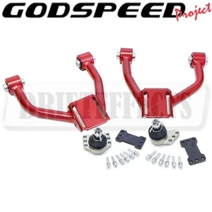 FOR ACCORD 08-12 CP GODSPEED ADJUSTABLE FRONT UPPER CAMBER ARM SPHERICAL BEARING - Picture 1 of 4