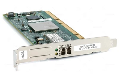 280B IBM EMULEX SINGLE PORT 2GB SFP FC PCI-X NETWORK ADAPTER - Bild 1 von 4