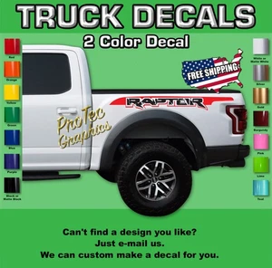 Raptor Scratches Fits: Ford Rear Bedside Truck Decal Graphics Frd-14 - Picture 1 of 4