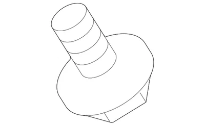 Tornillo de guardabarros Land-Rover genuino BYP000051 Foto 1 de 2