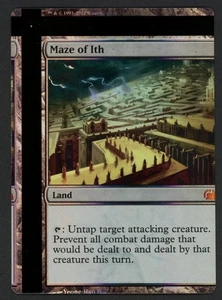 ***FOIL Maze of Ith NFC Miscut*** MTG From the Vault Lands Magic Kid Icarus - Bild 1 von 2