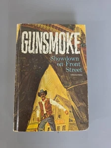 1969 Gunsmoke Showdown On Front Street CVS Hardback Paul S Newman - Picture 1 of 6