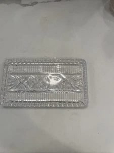 BUTTERDOSE GLAS VINTAGE - Bild 1 von 4