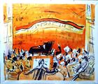 Dufy Large Canvas Paintings Hand Painted Replica Oil - 48X40 The Red Concert