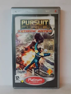 PURSUIT FORCE EXTREME JUSTICE PLATINUM - PLAYSTATION PSP PORTABLE - Foto 1 di 3