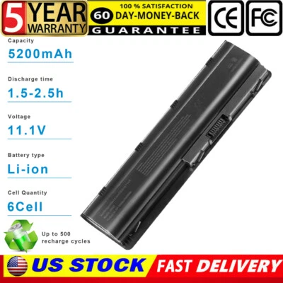 Laptop Battery for HP Pavilion dv6 dv5 g6 g7 dm4 G72 593553-001 CQ42 Mu06 - Image 1 of 4
