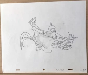 SONIC Original Animation Production Art Drawing DIC Entertainment - Bild 1 von 1