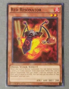 Tarjeta Yu-Gi-Oh Resonator Rojo HSRD-EN016 Primera Edición Nueva - Imagen 1 de 2