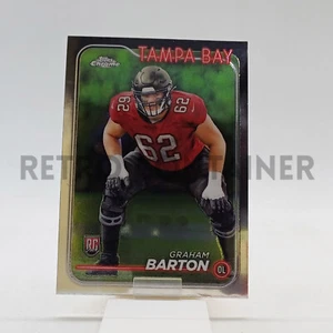 TOPPS Chrome Football NFL Cards 2024 - 288 Tampa Bay Graham Barton RC Rookie - Picture 1 of 1