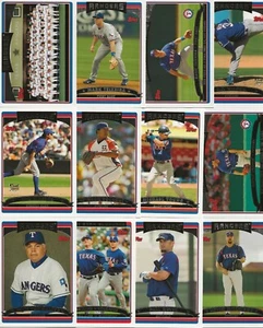 2006 Topps Texas Rangers Team Set (24 carte) Ian Kinsler ROOKIE Teixeira - Foto 1 di 2