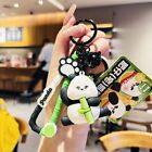 Cute Animal Fat Panda Doll Key Chain Cute Cartoon Panda Keyring  Small Gift