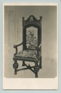 POSTCARD Bardic chair presented to the winning bard at the Royal National RPPC - Picture 1 of 2