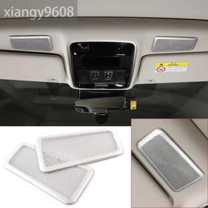 For Land Rover Range Rover Sport Vogue 2020-22 Steel Silver Top Speaker Net Trim - Bild 1 von 12