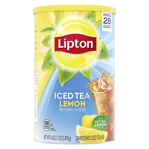 Lemon Powdered Iced Tea, Sweetened, Makes 28 Quarts - Picture 1 of 12