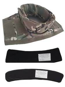 Cuello con inserto IIIA MultiCam Placa Portador "Tiburón" apto para talla M/L/XL - Imagen 1 de 9