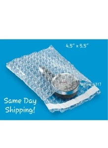 4 x 5.5 Bubble Out Pouches Bags Self Sealing Envelope U CHOOSE QTY Same Day Ship - Picture 1 of 2