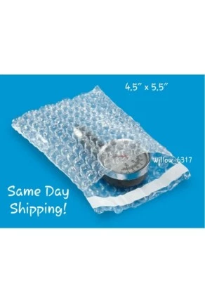 4 x 5.5 Bubble Out Pouches Bags Self Sealing Envelope U CHOOSE QTY Same Day Ship - Image 1 of 2