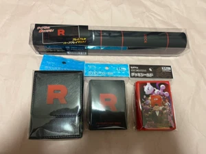 Pokemon Kartenspiel Rocketeer Supply Set Half Playmat Decky Shield Case aus Japan - Bild 1 von 5