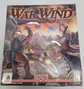 War Wind ( PC, 1996) by SSI - Big Box Only + Manual + Catalog + Chart - Picture 1 of 12