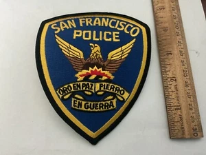 San Francisco Police collectable patch new full size - Picture 1 of 1