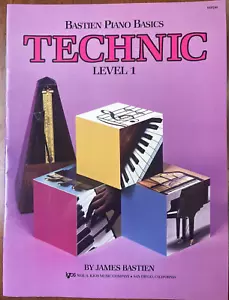 Bastien Piano Basics Technic Level 1 (WP216) - Picture 1 of 1