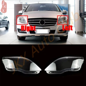 For Mercedes-Benz R-Class W251 R320R350R400R500 09-17 Pair Headlamp Shell+Glue x - Picture 1 of 12