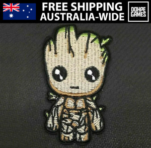 Baby Groot Embroidered Patch - Embroidery Patches Iron Sew On Marvel Comics