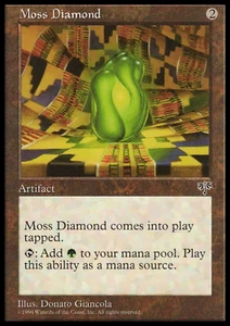 MTG: Moss Diamond - Mirage - Magic Card - Picture 1 of 1