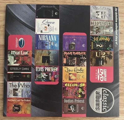 Classic Album CD Rock Sampler Meatloaf Elvis Nirvana The Who Cream Judas Priest - Image 1 of 2