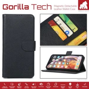 Funda iPhone 16 Pro Max Serie 15 Gorilla Tech Cubierta Abatible 2 en 1 Billetera Desmontable - Imagen 1 de 12
