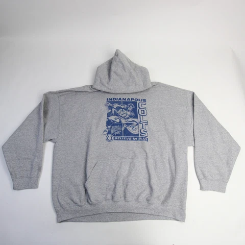 Indianapolis Colts Junk Food Sweatshirt Men's Gray Used Cover