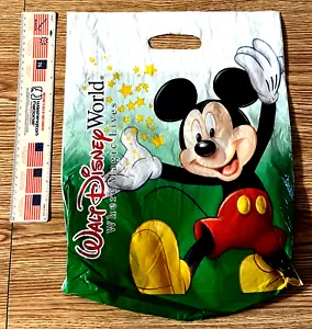 RARE DISNEY 'WHERE MAGIC LIVES' PLASTIC SHOPPING BAG 2003 - MINT CONDITION 12X16 - Picture 1 of 2