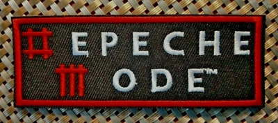 Depeche Mode (band) Embroidered Patch Iron-On Sew-On US ship Electronic Music