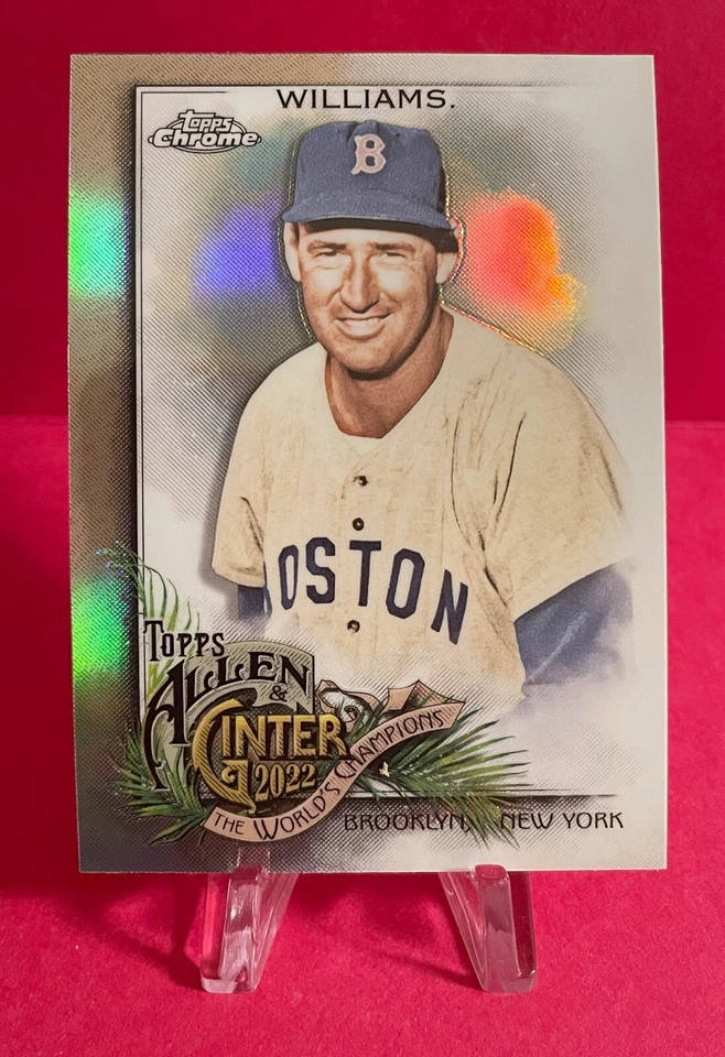 2022 Topps Allen & Ginter Chrome Refractor - Magenta - Green - Blue - You Pick - Image 1 of 1