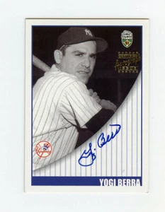 Yogi Berra 2002 Topps Super Teams Autographs Group E 1:432 Auto Autographed Card - Picture 1 of 3